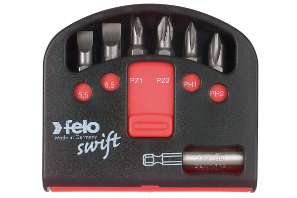 фото Набор бит Tx Industrial с держателем бит в кейсе Swift, 7 шт Felo 02060316(02060316), FELO