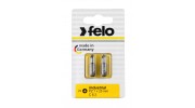Бита крестовая PZ 1X25, серия Industrial, 2 шт в блистере Felo 02101036