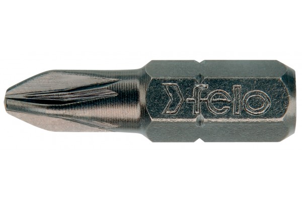 фото Бита крестовая серия Industrial PZ 2X25, 100 шт Felo 02102017(02102017), FELO