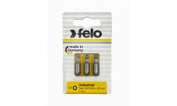 фото Биты TX10/TX15/TX20 25мм, серия Industrial, 3 шт в блистере Felo 02693116 (02693116])
