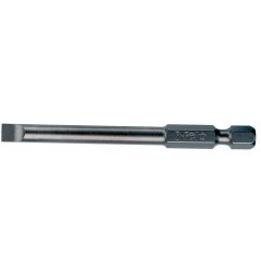 Бита плоская шлицевая серия Industrial E6.3 SL3,0х0,5х73мм, 5шт Felo 03030710