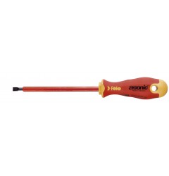 Отвертка диэлектрическая Ergonic плоская шлицевая 8,0X1,2X175 Felo 41308090