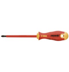 Отвертка диэлектрическая Ergonic  крестовая PH 1X80 Felo 41410290