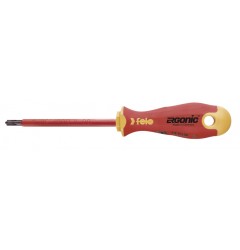 Отвертка диэлектрическая Ergonic  крестовая +/- H 1X80 Felo 41610290