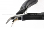 Длинногубцы для электроники KNIPEX 35 42 115 ESD, антистатические, угол ∡45°, 115 мм KN-3542115ESD