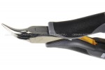 Длинногубцы для электроники KNIPEX 35 42 115 ESD, антистатические, угол ∡45°, 115 мм KN-3542115ESD