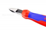 Бокорезы KNIPEX 70 02 160, полированные, двухкомпонентные чехлы, 160 мм KN-7002160