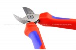 Бокорезы KNIPEX 70 02 160, полированные, двухкомпонентные чехлы, 160 мм KN-7002160