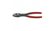 KNIPEX TwinGrip клещи захватные, 4 - 22 мм, чернённые, длина 200 мм, обливные рукоятки