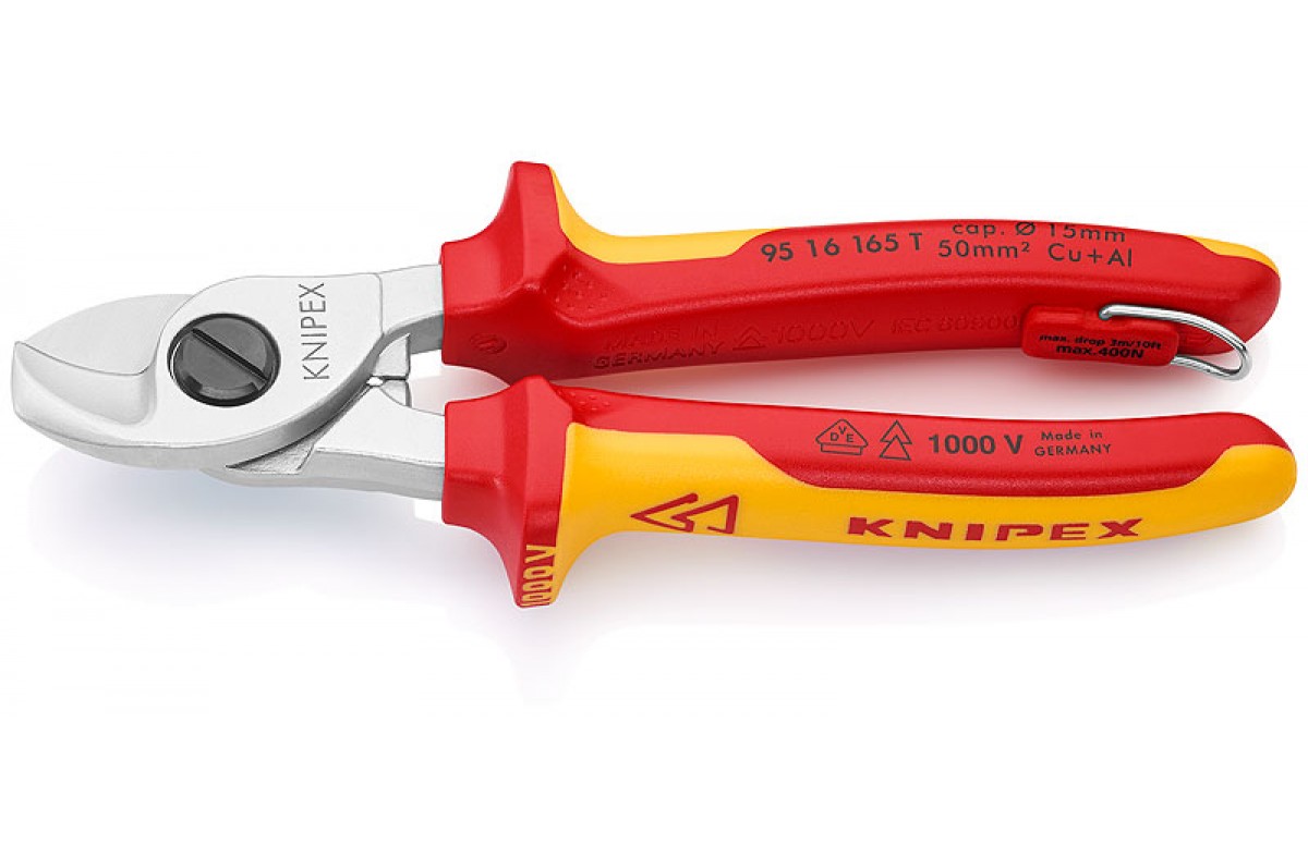 Ножницы для резки кабель канала knipex