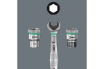 WE-004016 — WERA Zyklop Speed 8100 SA 6 - набор с трещоткой, метрический ,1/4, 28 предметов