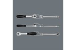 WE-004048 — WERA Zyklop Metal 8100 SB 8 - набор с трещоткой, переключение реверса, привод 3/8", метрический , 29 предметов