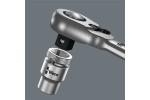 WE-004064 — WERA Zyklop Metal 8004 C - трещотка, переключение реверса, привод 1/2" , 1/2 дюйм x 281 mm