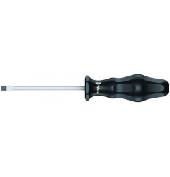 WE-031202 — Отвёртка WERA 1734 шлицевая, наконечник Black Point, 1.6 x 10.0 x 200 mm