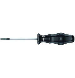 WE-031209 — Отвёртка WERA 1735 шлицевая, наконечник Black Point, 0.4 x 2.5 x 75 mm