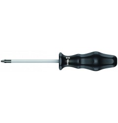 WE-031220 — Отвёртка WERA 1750 крестовая Phillips, с однокомпонентной ручкой, PH 1 x 80 mm