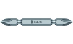 WE-135706 — Бита двусторонняя Phillips-Recess WERA 851/23, PH 2 x 65 mm