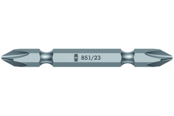 фото 851/23 Двустронние насадки для винтов Phillips 135707(WE-135707), WERA