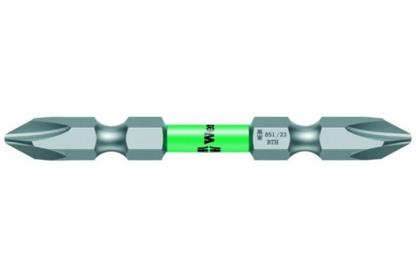 фото 851/23 BTH Двусторонние насадки для винтов Phillips 135752(WE-135752), WERA