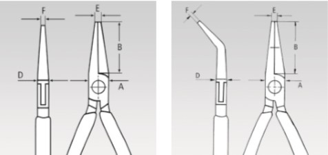 KNIPEX, KN-3582145, Плоскогубцы захватные для электроники 35 82 145