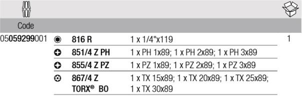 WERA, WE-059299, Kraftform Kompakt® 41 059299