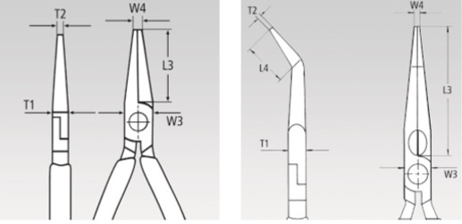 KNIPEX, KN-3115160, Плоскогубцы захватные, острогубцы 31 15 160