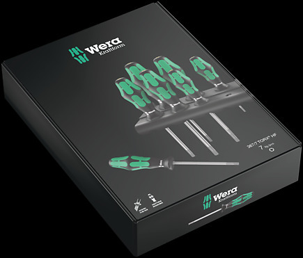 367/7 TORX® HF Kraftform Plus Набор отверток с фиксирующей функцией + подставка, 7 деталь
