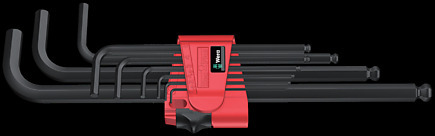 950/9 Hex-Plus 6 SB Набор Г-образных ключей, метрических, BlackLaser, 9 деталь