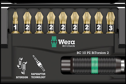 Bit-Check 10 PZ BiTorsion 2, 10 деталь