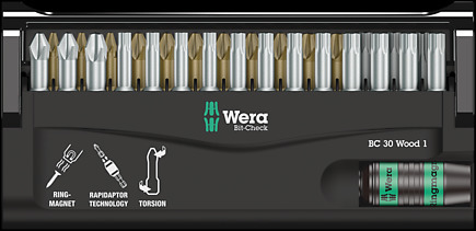 Bit-Check 30 Wood 1, 30 деталь