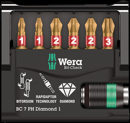 Bit-Check 7 PH Diamond 1, 7 деталь