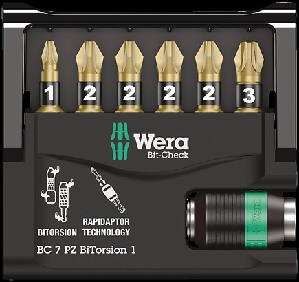 Bit-Check 7 PZ BiTorsion 1, 7 деталь